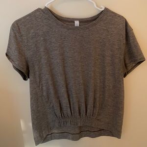 Lulu Lemon cropped tee